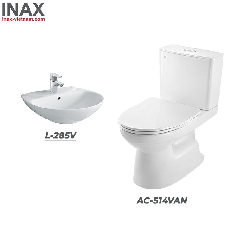 Combo thiết bị vệ sinh INAX AC-514VAN+L-285V