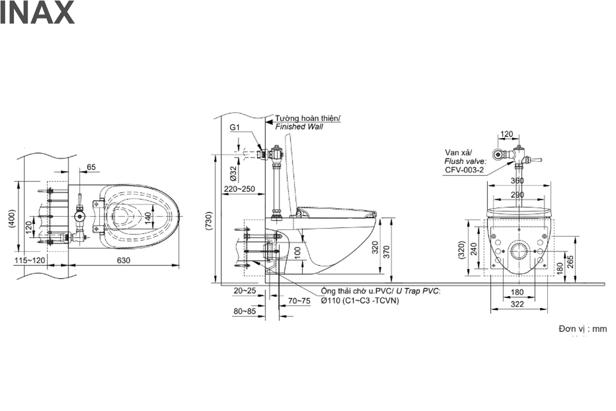 ban-ve-ky-thuat-bon-cau-nap-dien-tu-inax-AC-22p-CW-H18VN