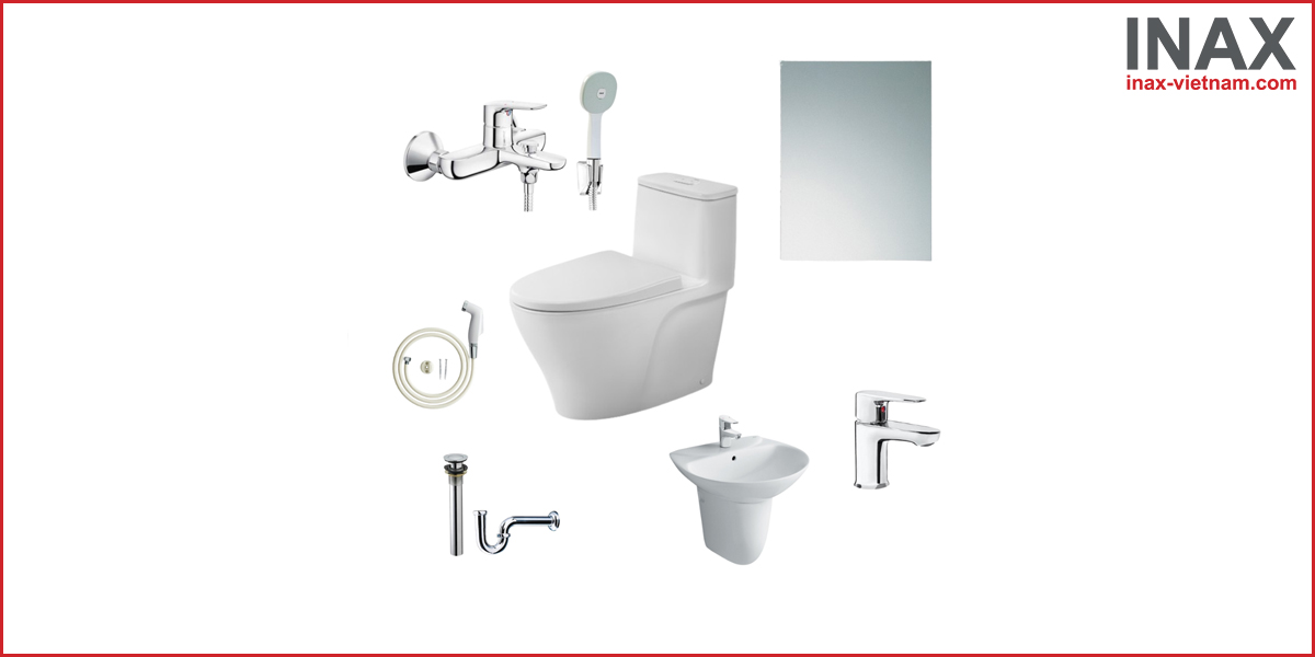 Combo thiết bị vệ sinh INAX
