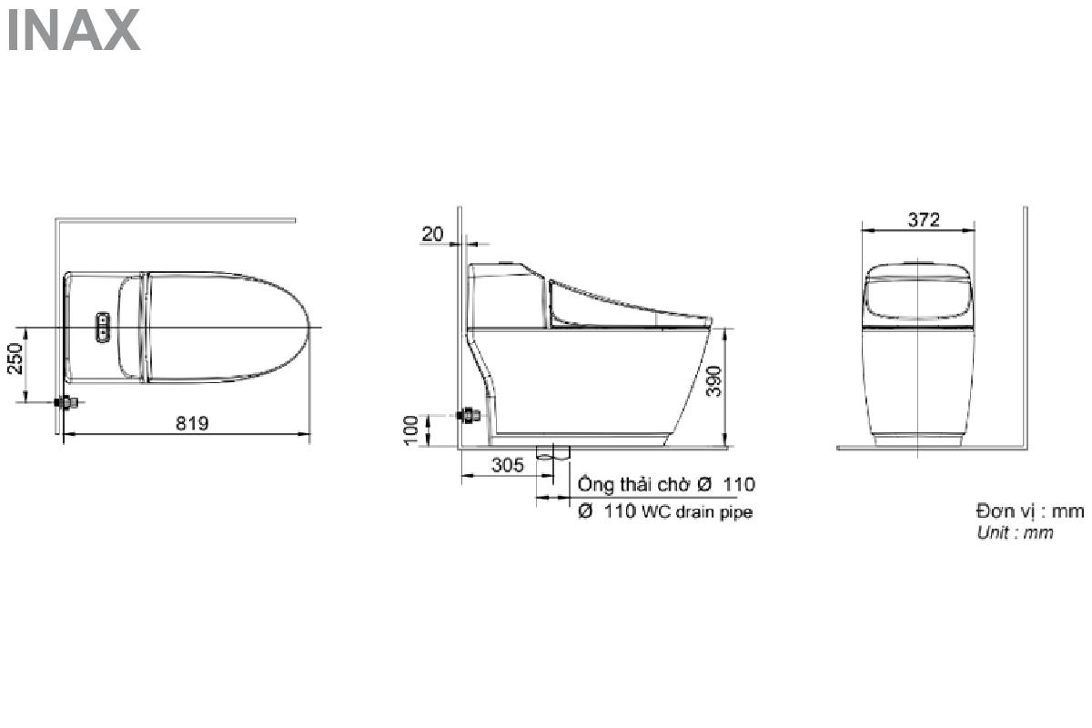 ban-ve-ky-thuat-bon-cau-nap-rua-dien-tu-inax-ac-1032-cw-kb22avn