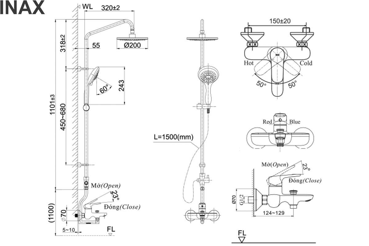 ban-ve-ky-thuat-sen-cay-nong-lanh-inax-bfv-1405s-2
