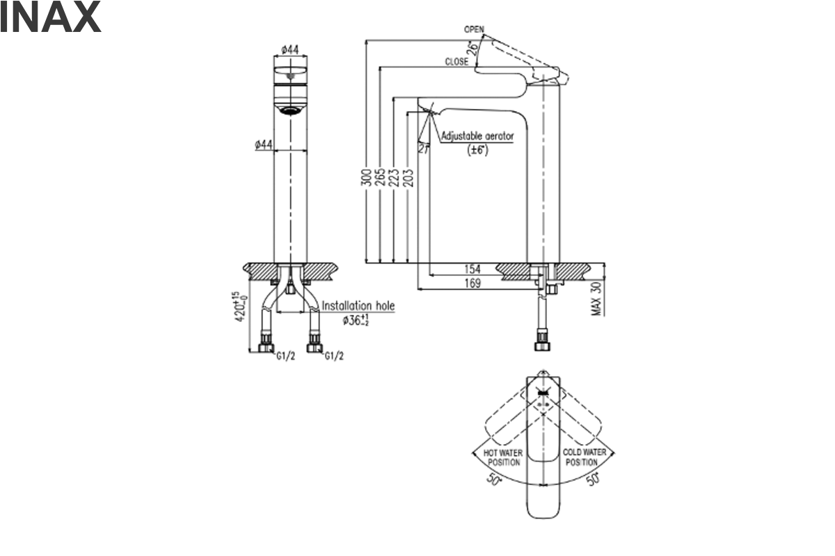 ban-ve-ky-thuat-voi-lavabo-co-cao-inax-lfv-632sh-2